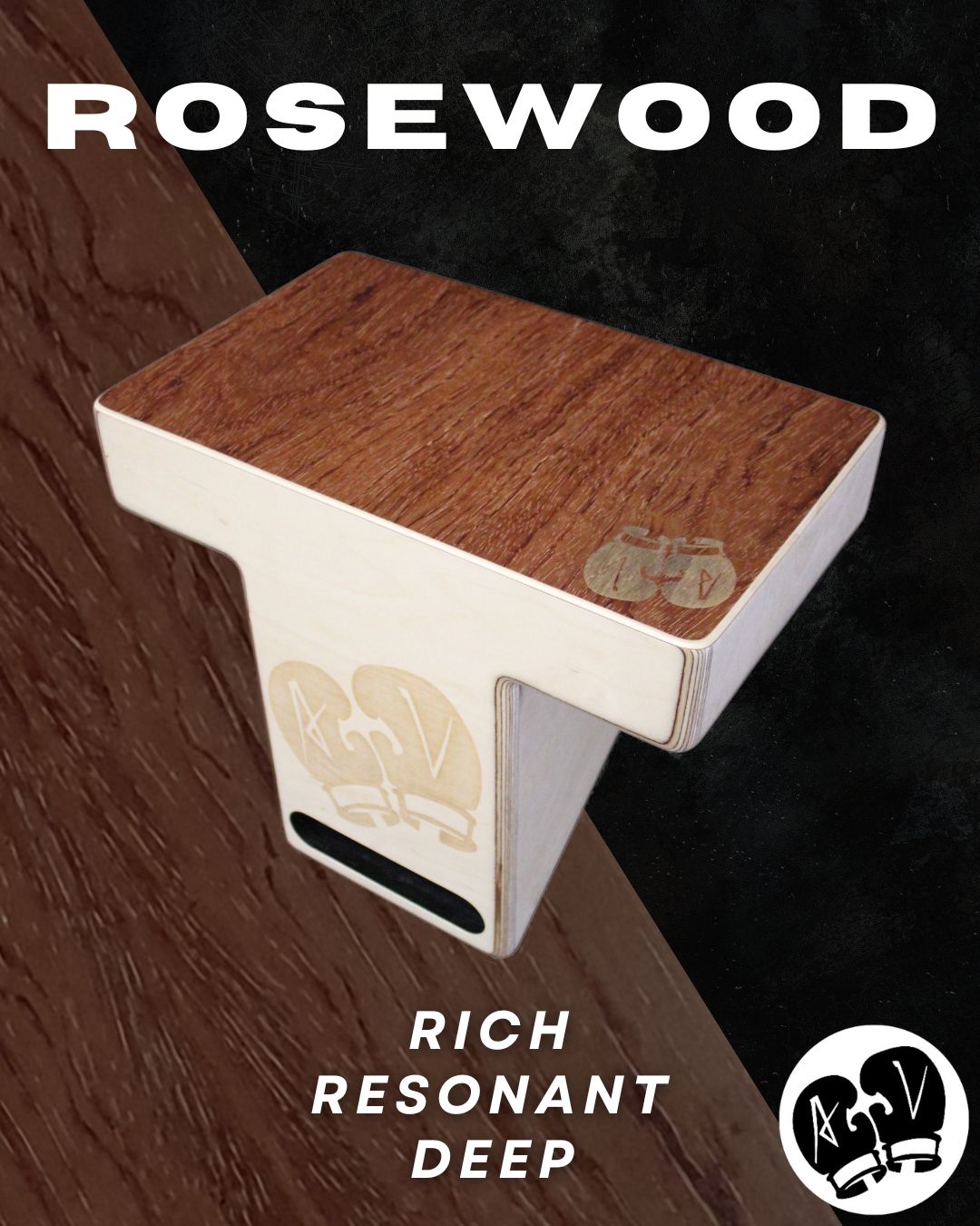 Rosewood Veneer - Av Box Cajons T-Top Specs