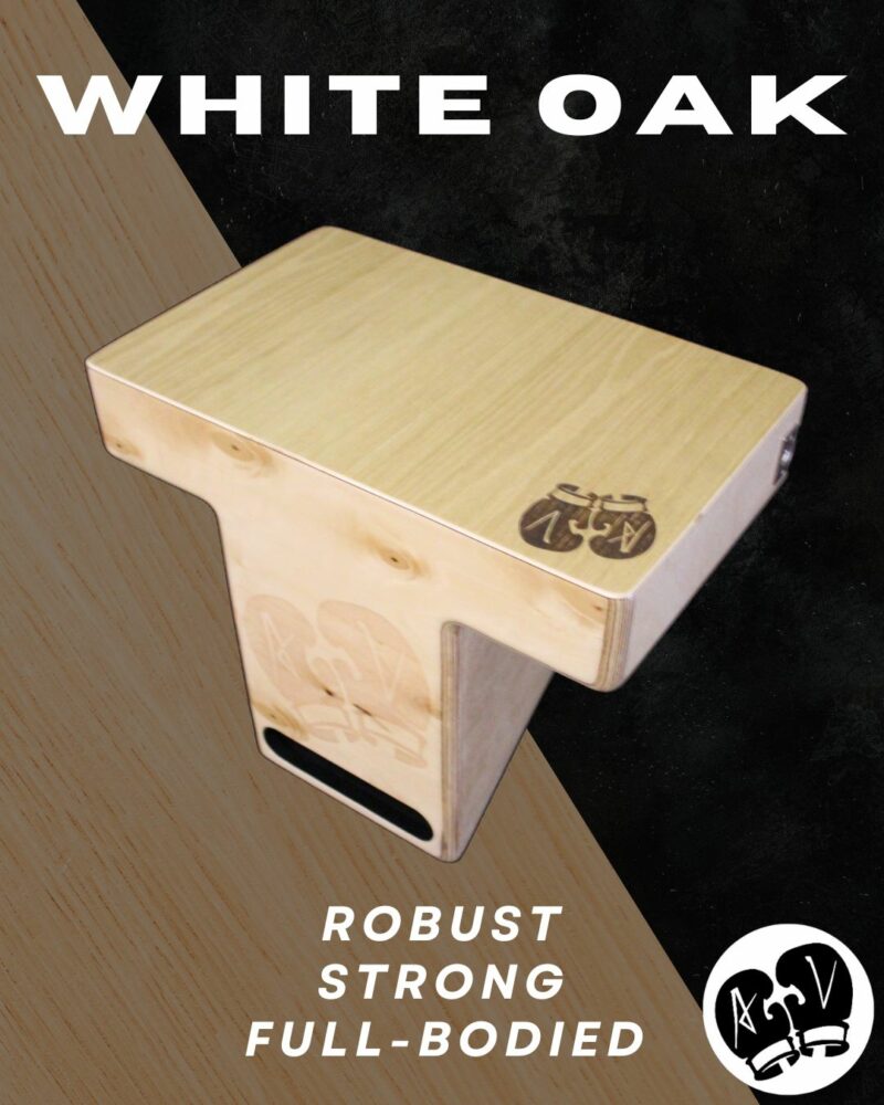 White Oak Veneer - Av Box Cajons T-Top Specs