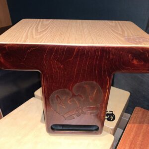 AV BOX CAJON T-Top Brown Stain