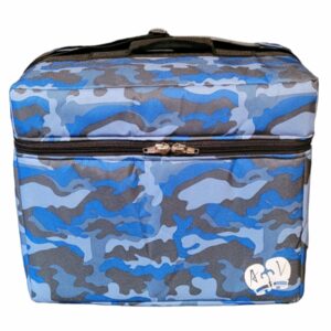 Cajon Canvas Carry Bag - Blue Camouflage