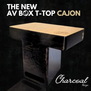 AV Box Charcoal T-Top Cajon Drum Range Available Now